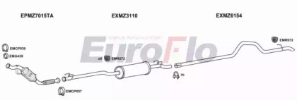 Система выпуска ОГ EuroFlo MZSPR21D 9050G